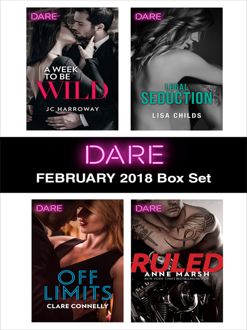 Title details for Harlequin Dare February 2018 Box Set by JC Harroway - Wait list
